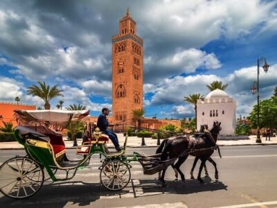 Marrakech horse and carriage
